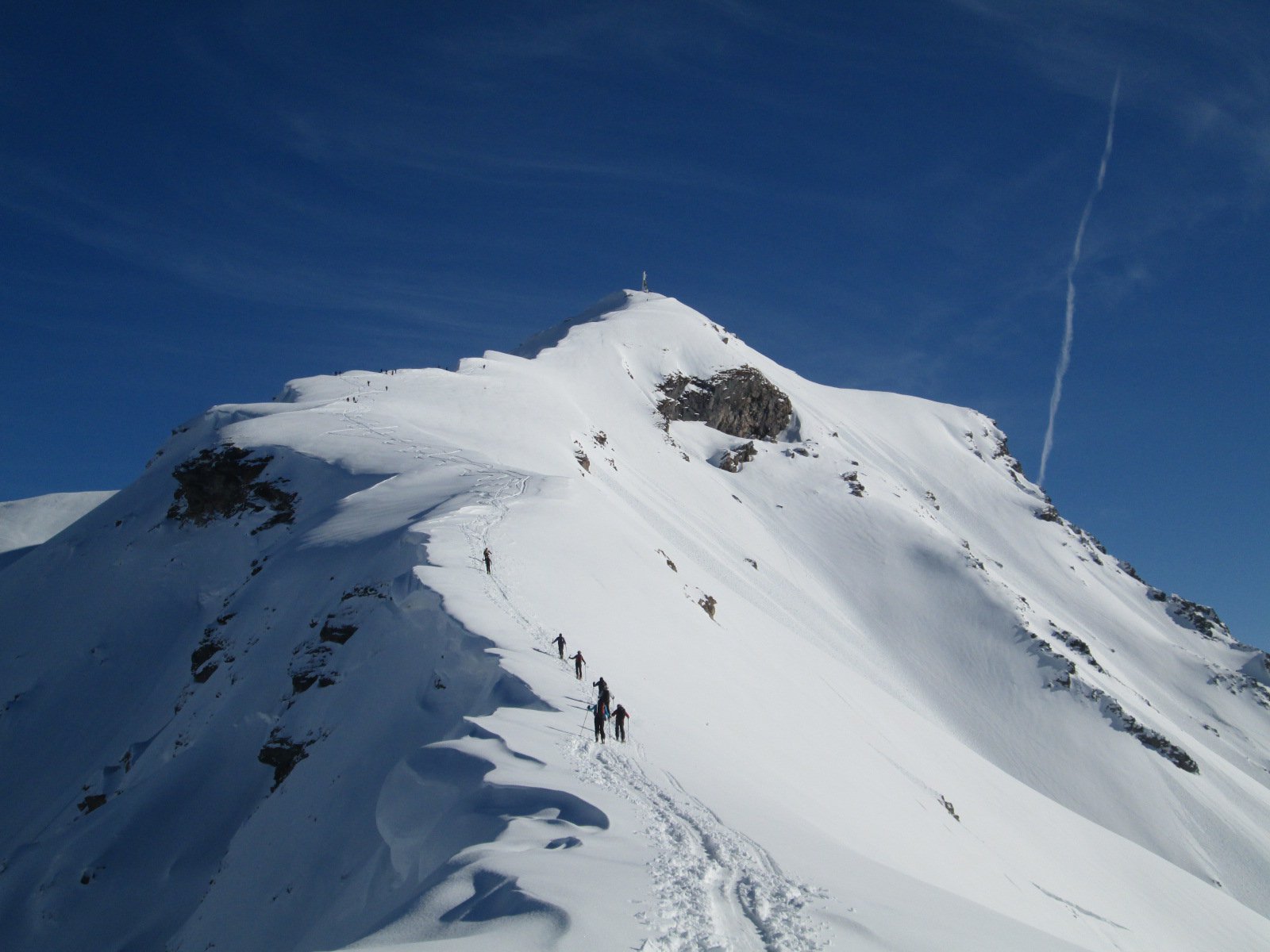 il tratto finale della cresta