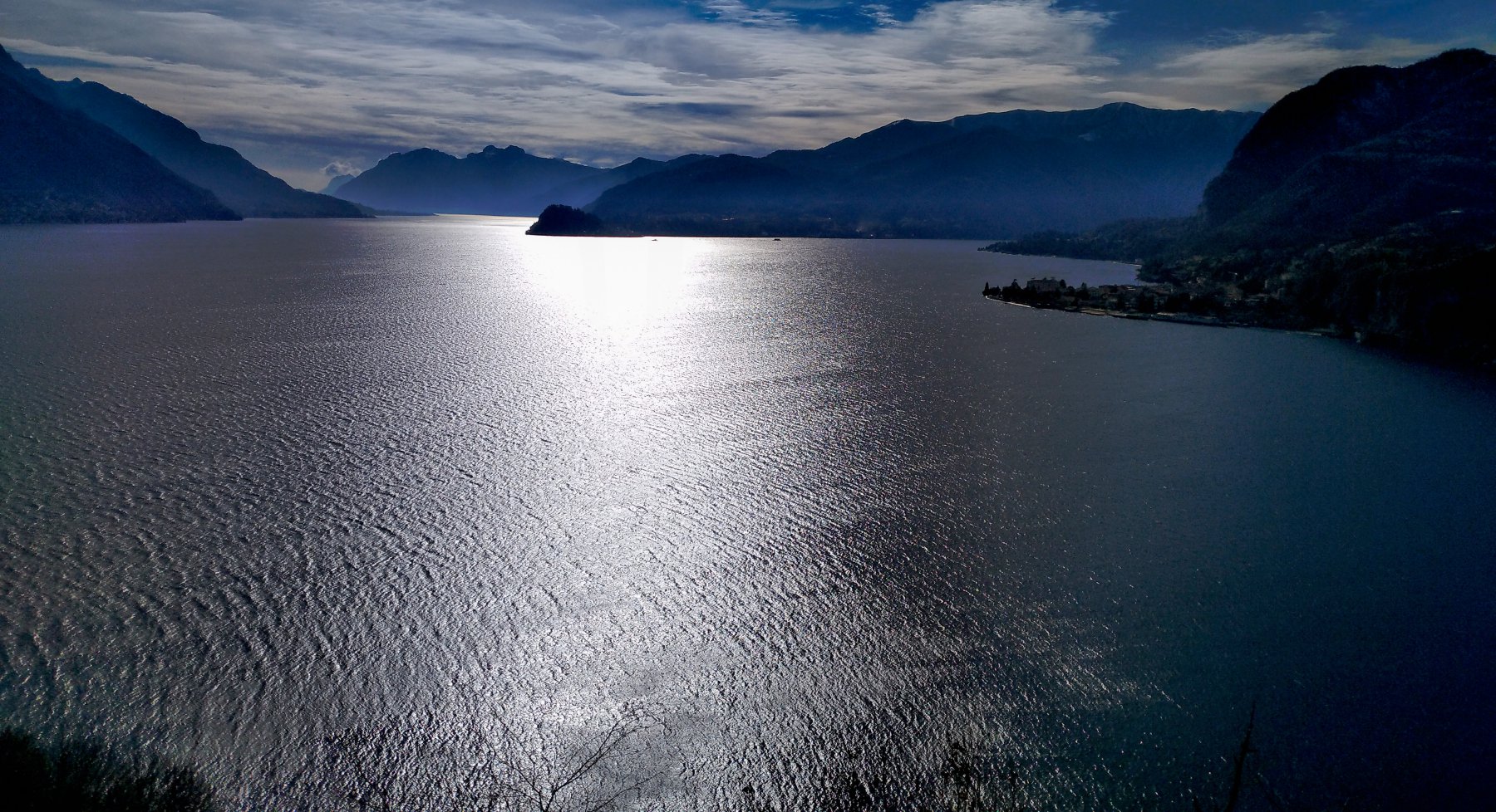 si passa alti sul lago