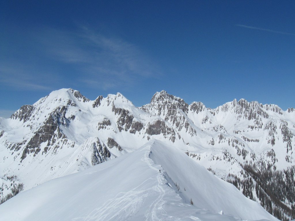 dal Col San Giovanni verso Cima Lagorai
