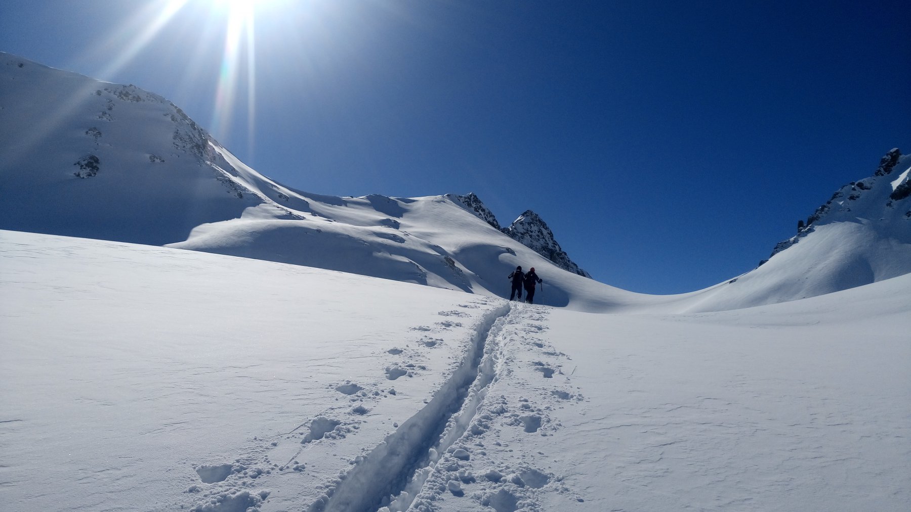 Eddy e fulvio in fondo il colle Restipass 
