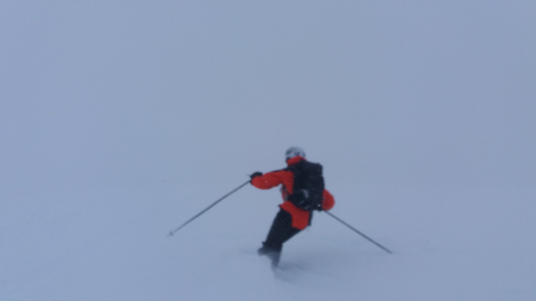 Ottima neve su tutto il percorso della gita