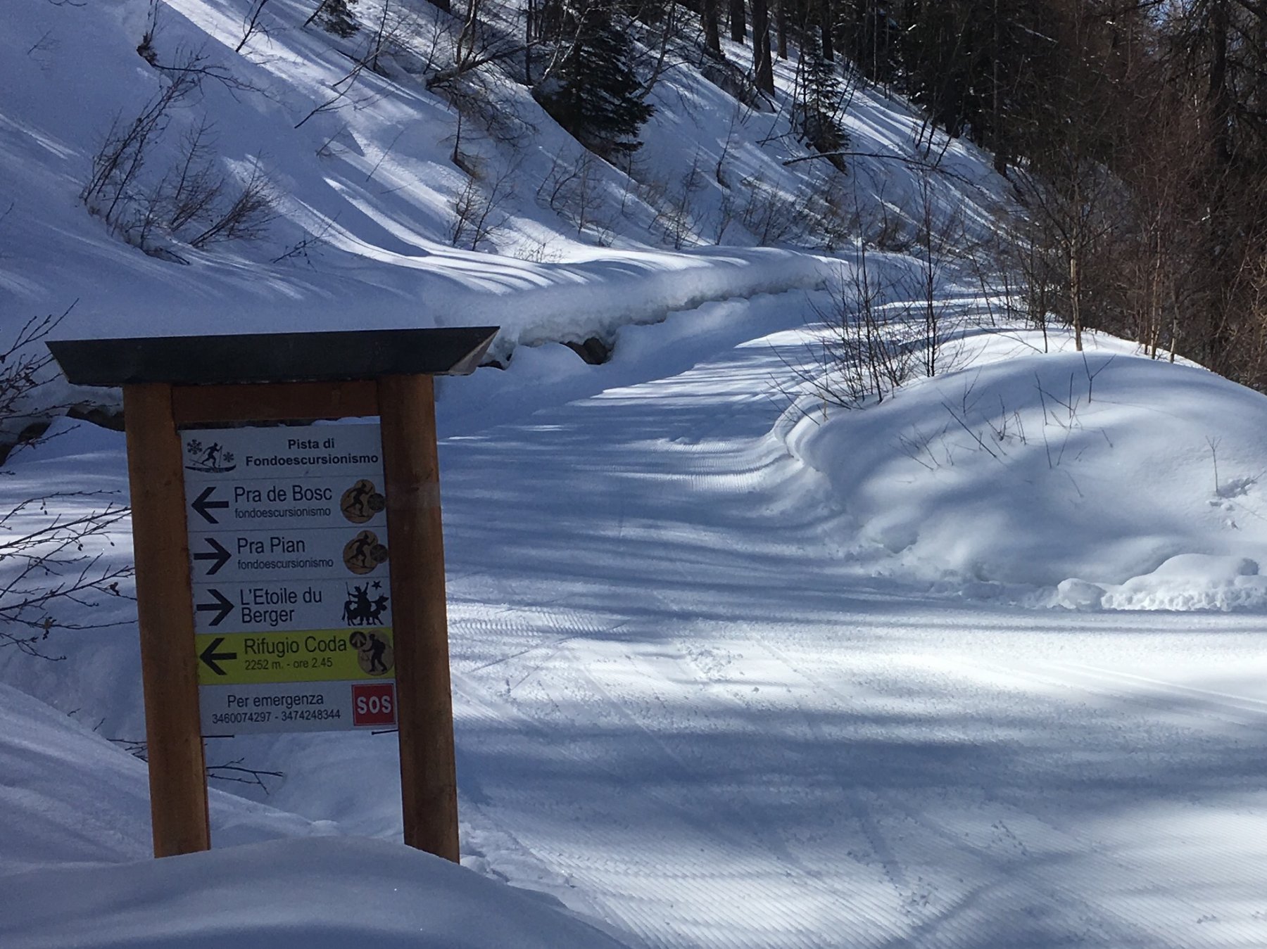 Indicazioni sul percorso