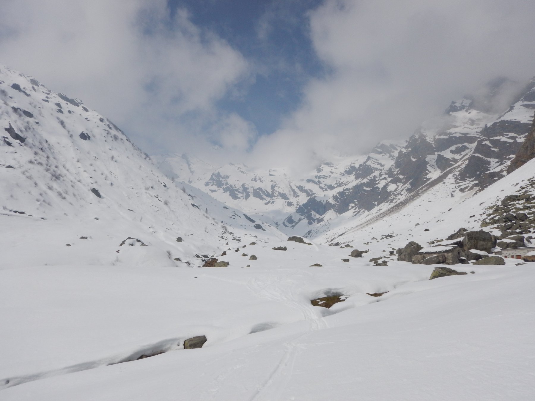 Poco dopo l'alpe Pasquere, quota 1700