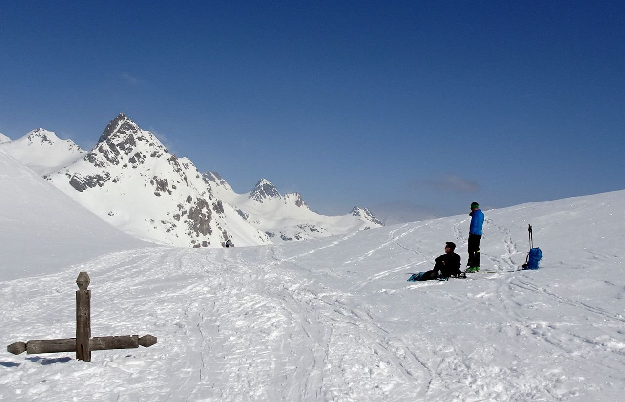 dal colle la Pointe des Sarrasins