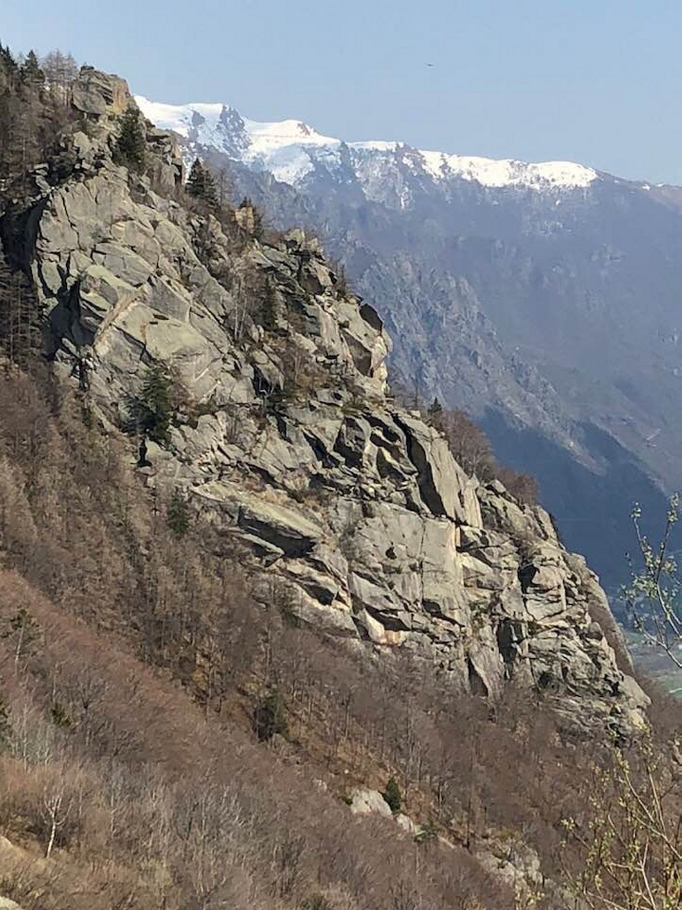 torrioni del Biollè visti dal Bec di Mea