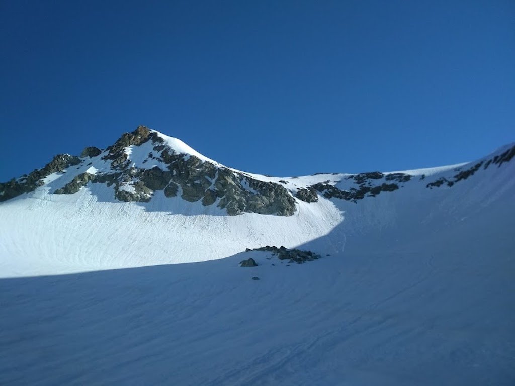 pendio finale accesso vetta