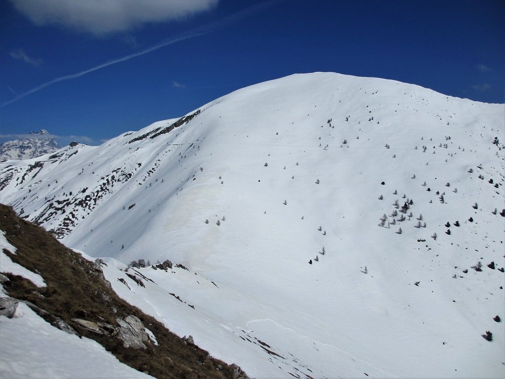 IL M.Rastcias visto dalla Roccia Agnelliera