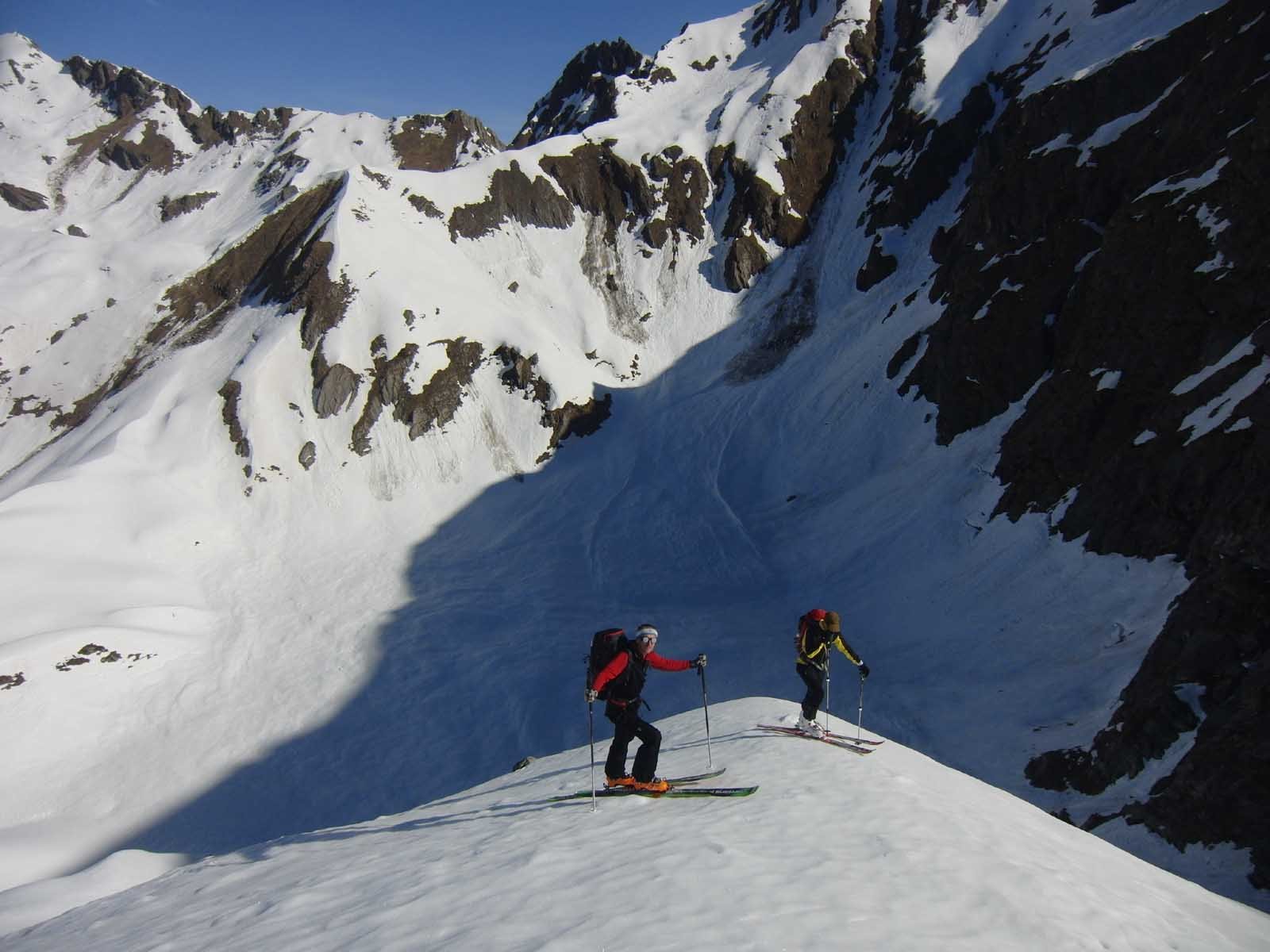 Dorsale sopra il Lago Morto