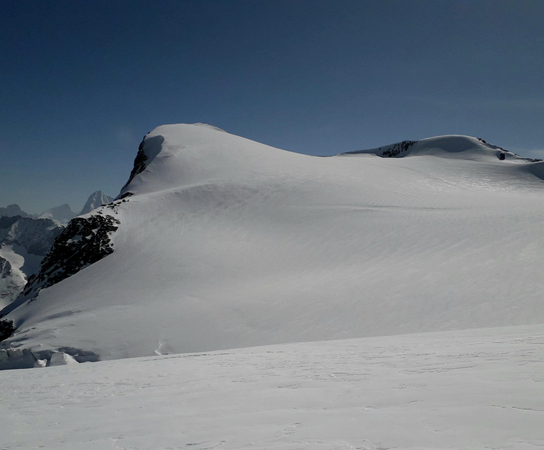 La Pigne dal plateau dopo il mur de la Serpentine