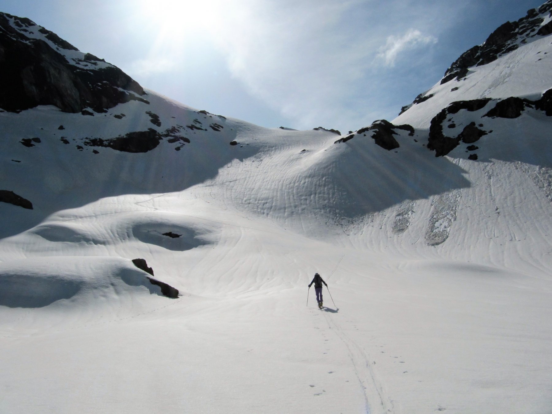 Si inizia a salire il primo risalto