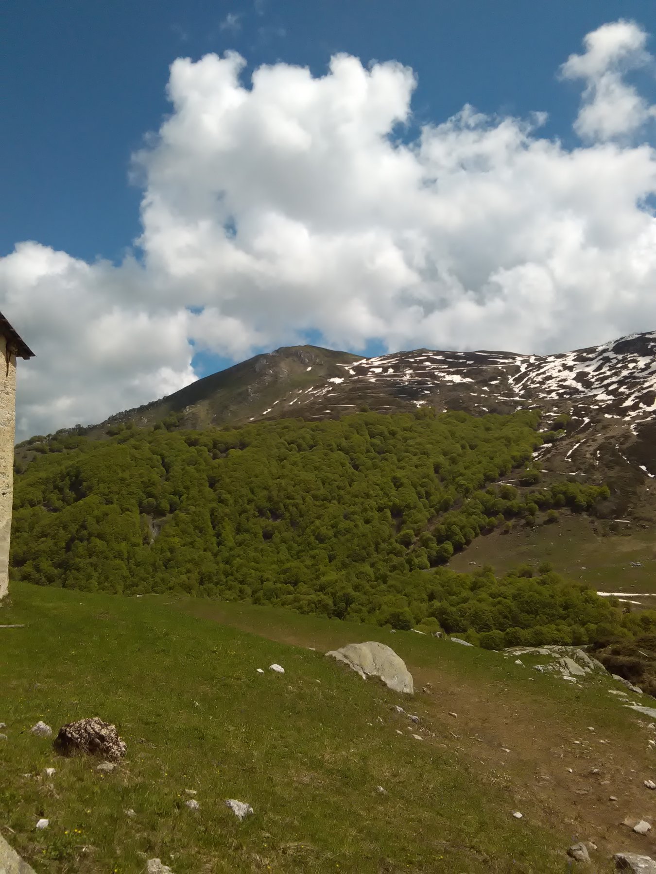 Parte finale della salita