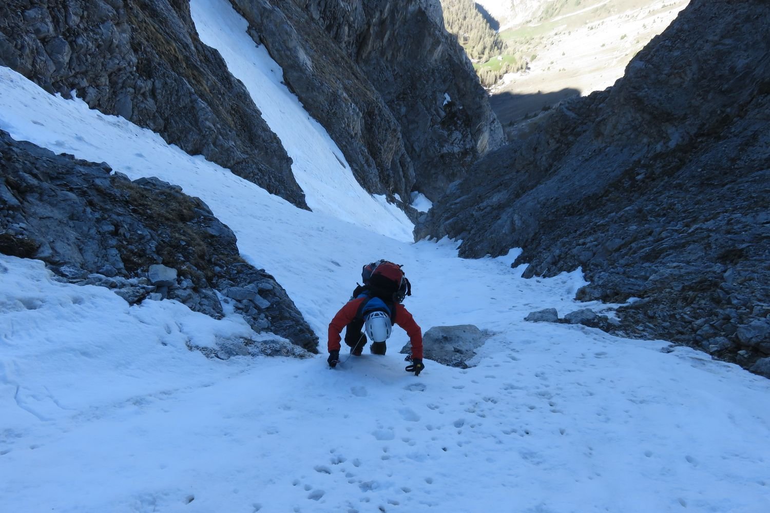 nel canale parte bassa