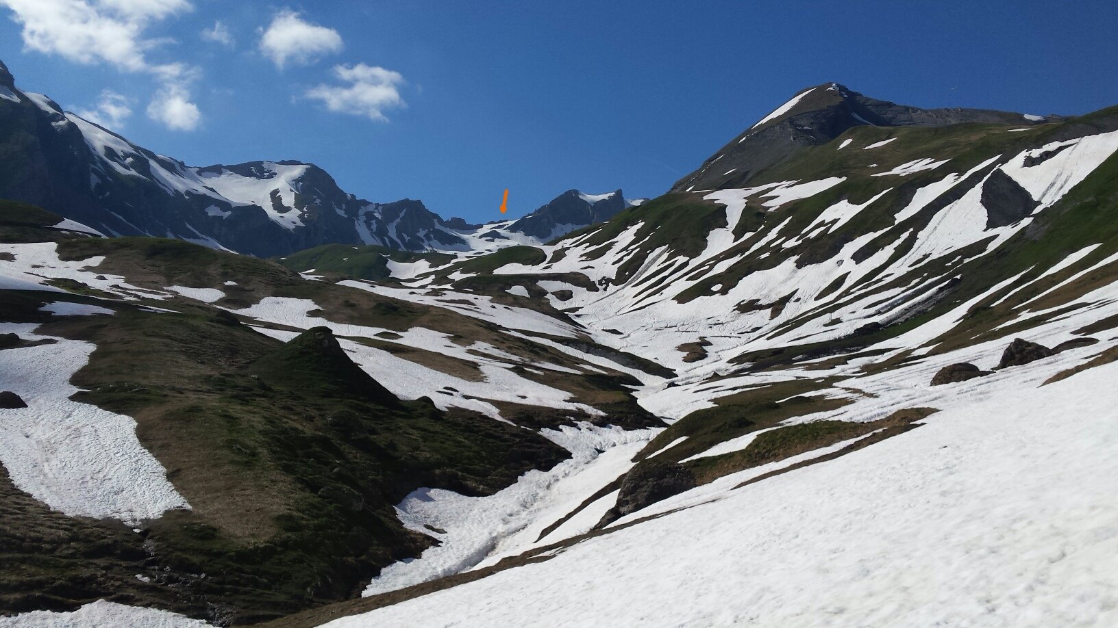 Passage 3 Moines versante Lac Sans Fond
