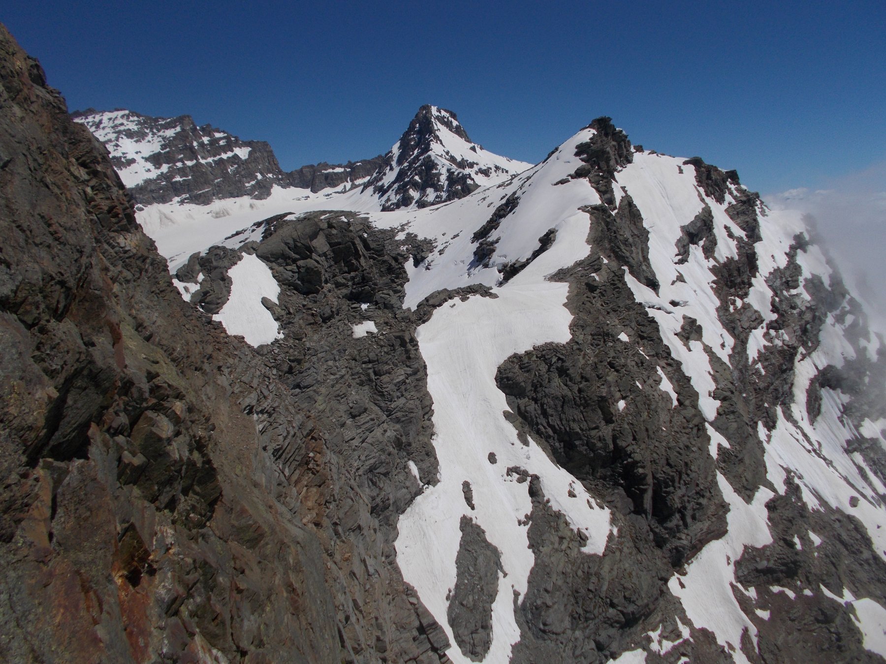 Clavarino e Levanna or.le dal canale al Dome Blanc..