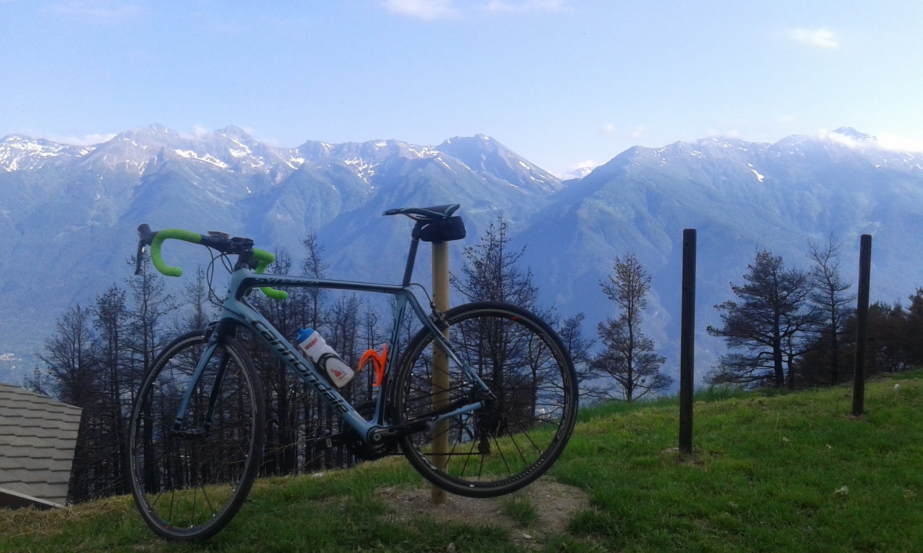Panorama verso il colle delle Finestre