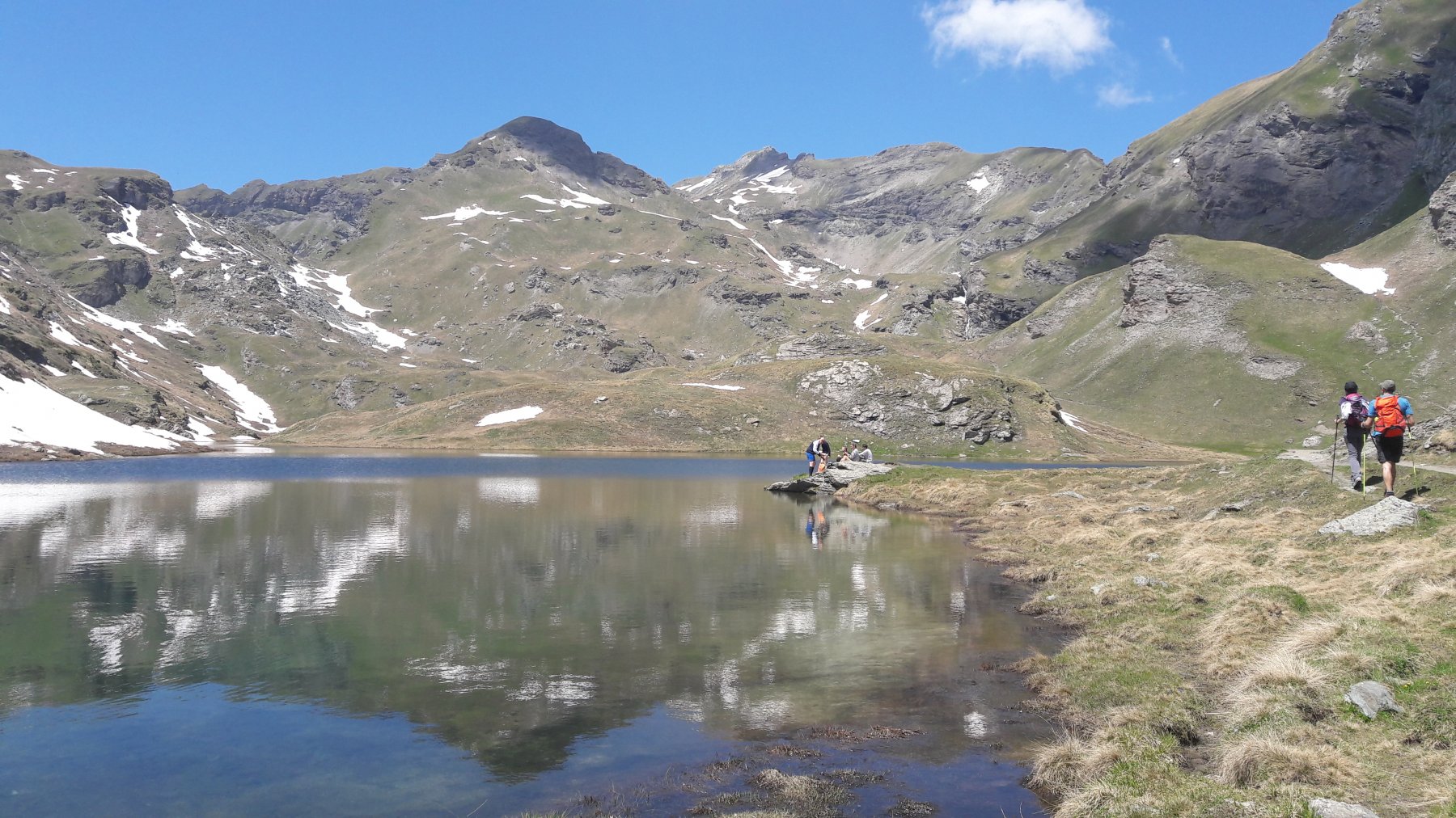 Lago della Battaglia, il primo dei Palasina
