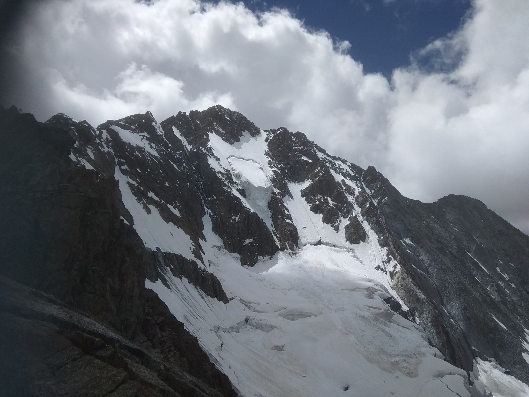 La parete vista dall'Oggioni