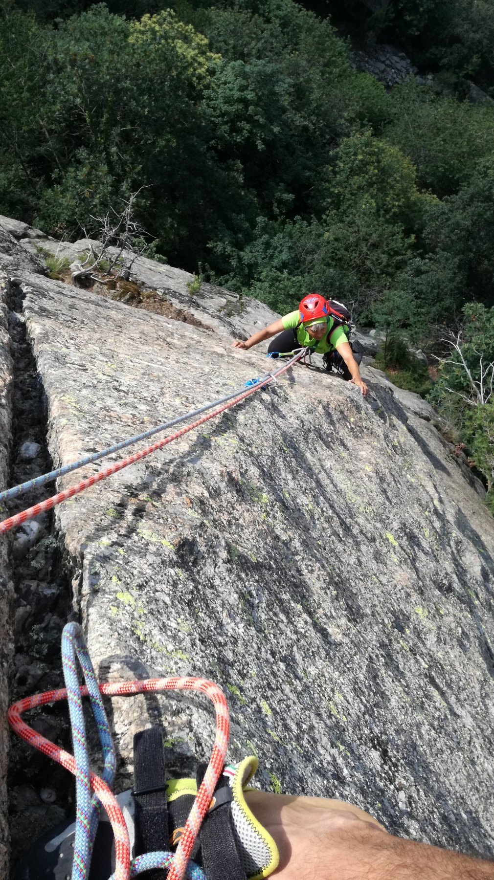Gilda sulla parte terminale dello spigolo di L2