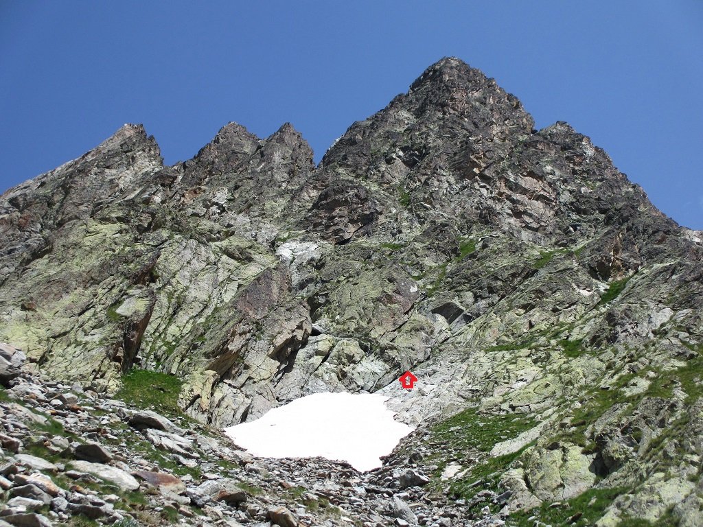 Imbocco via normale de Cessole