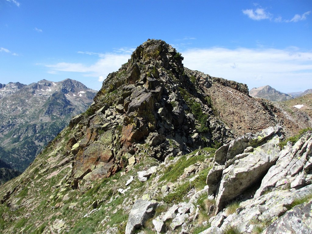 IL salto roccioso cresta ovest Novelle   