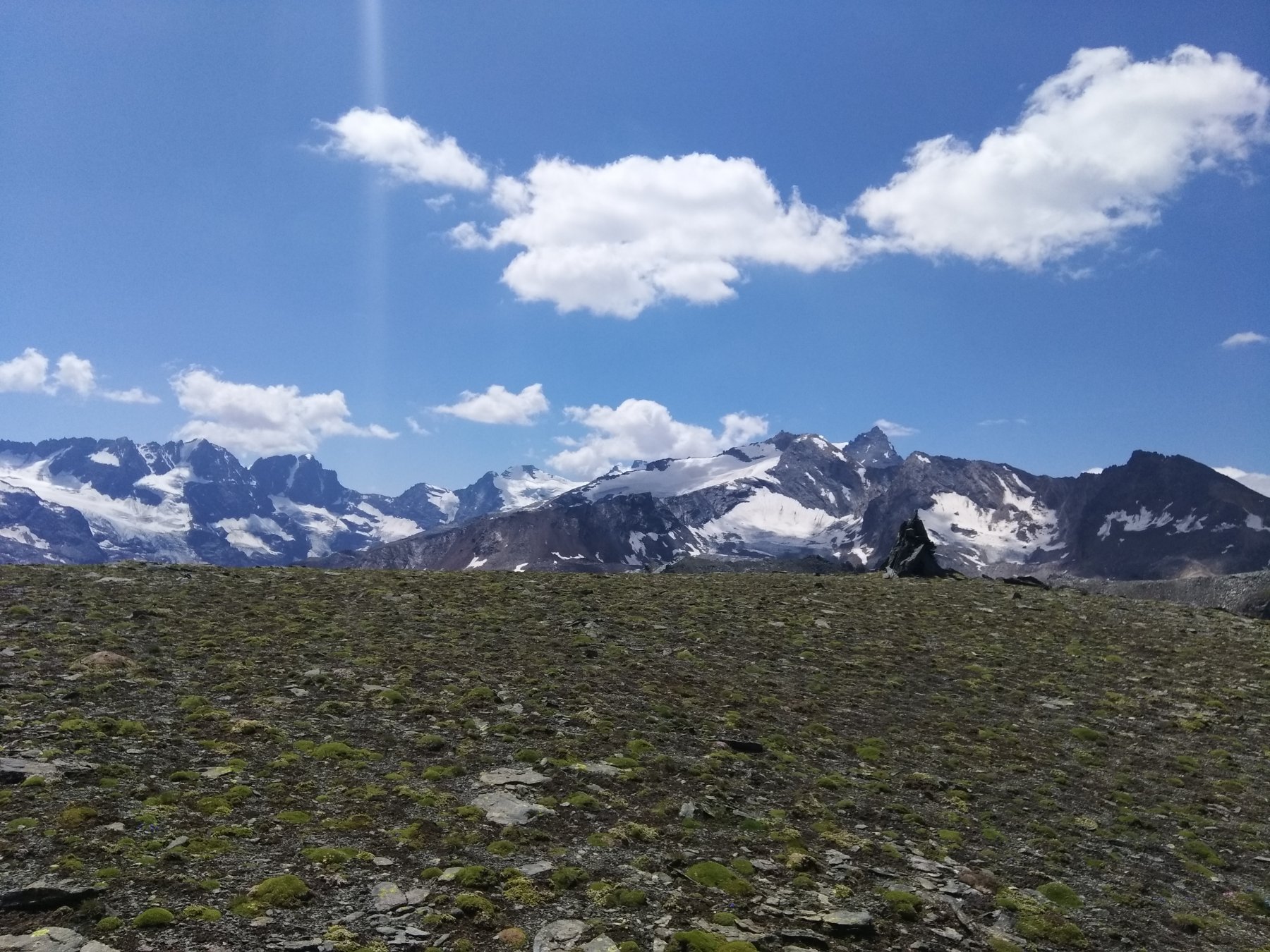 vista sul lato di Cogne