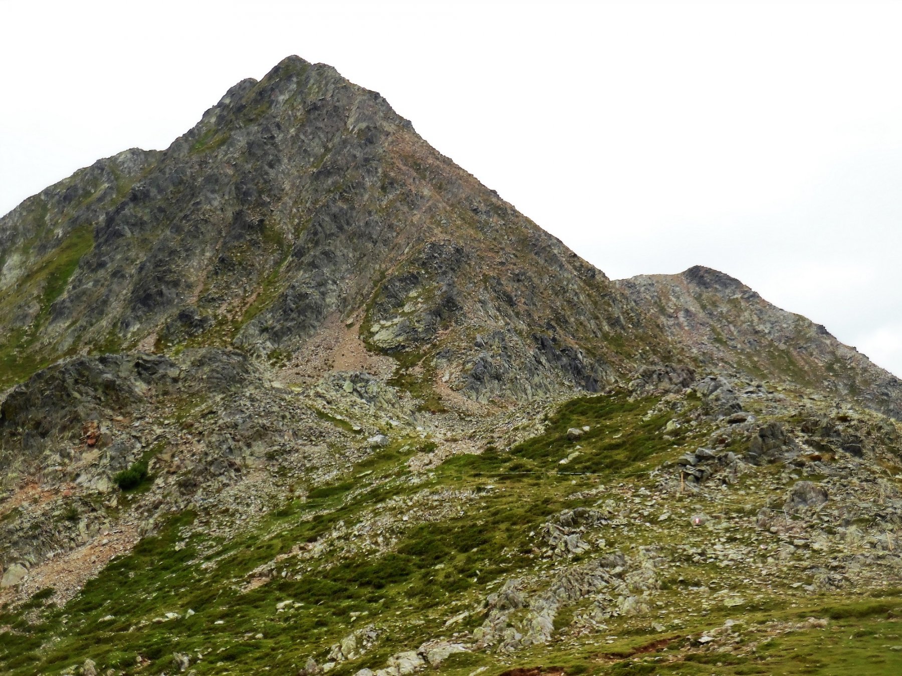 Goldlahnspitze, prima del Samersee.