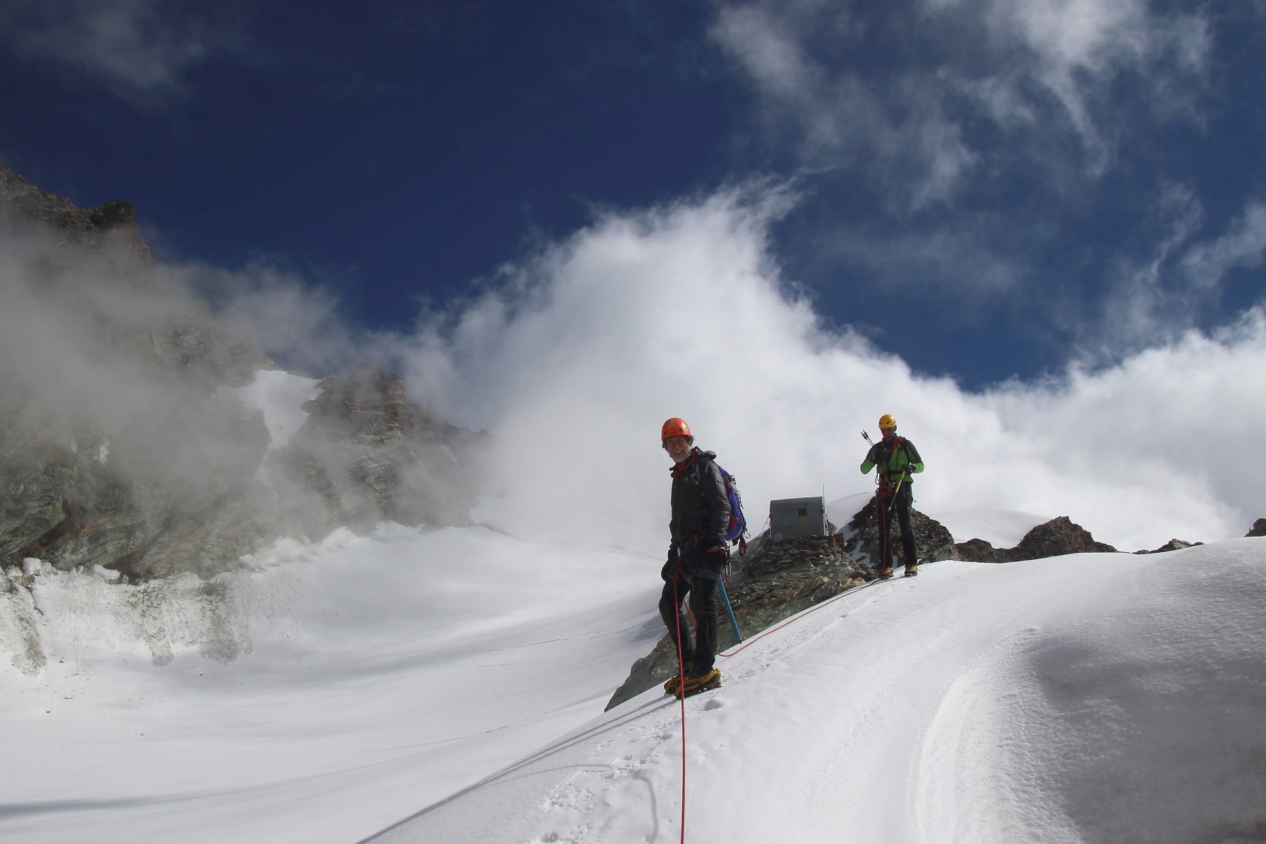 Nei pressi del bivacco