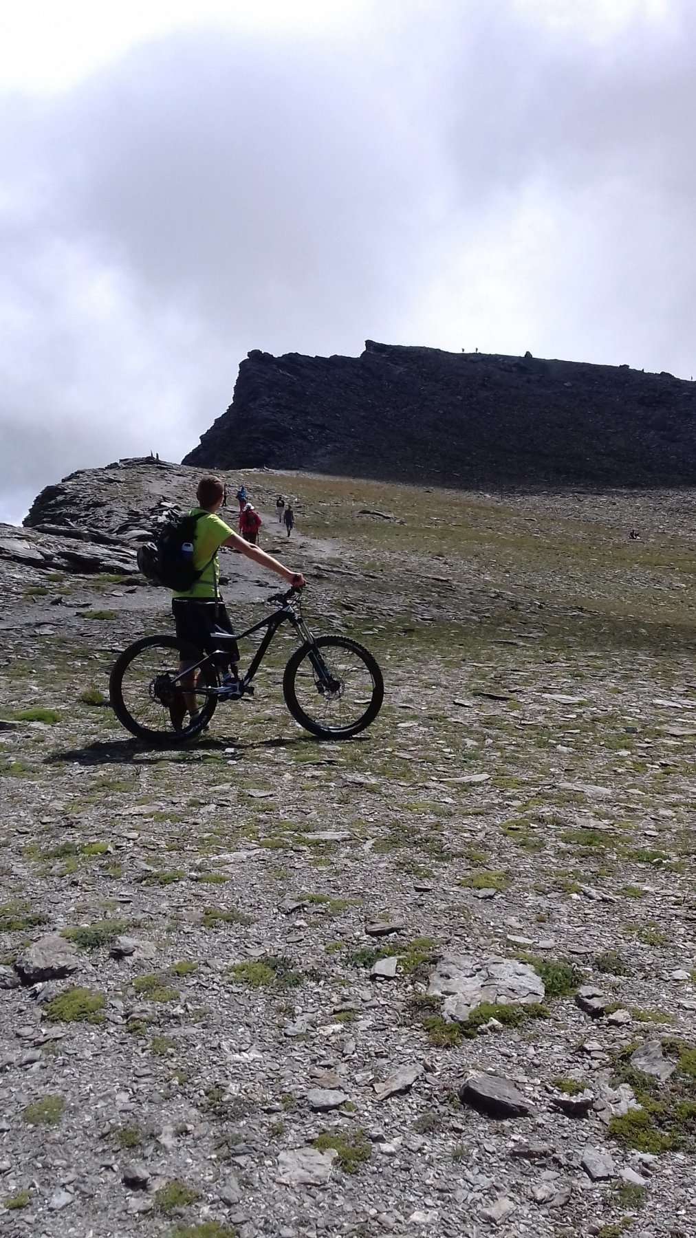 Affolamento al Chamoussiere verso il Caramantran