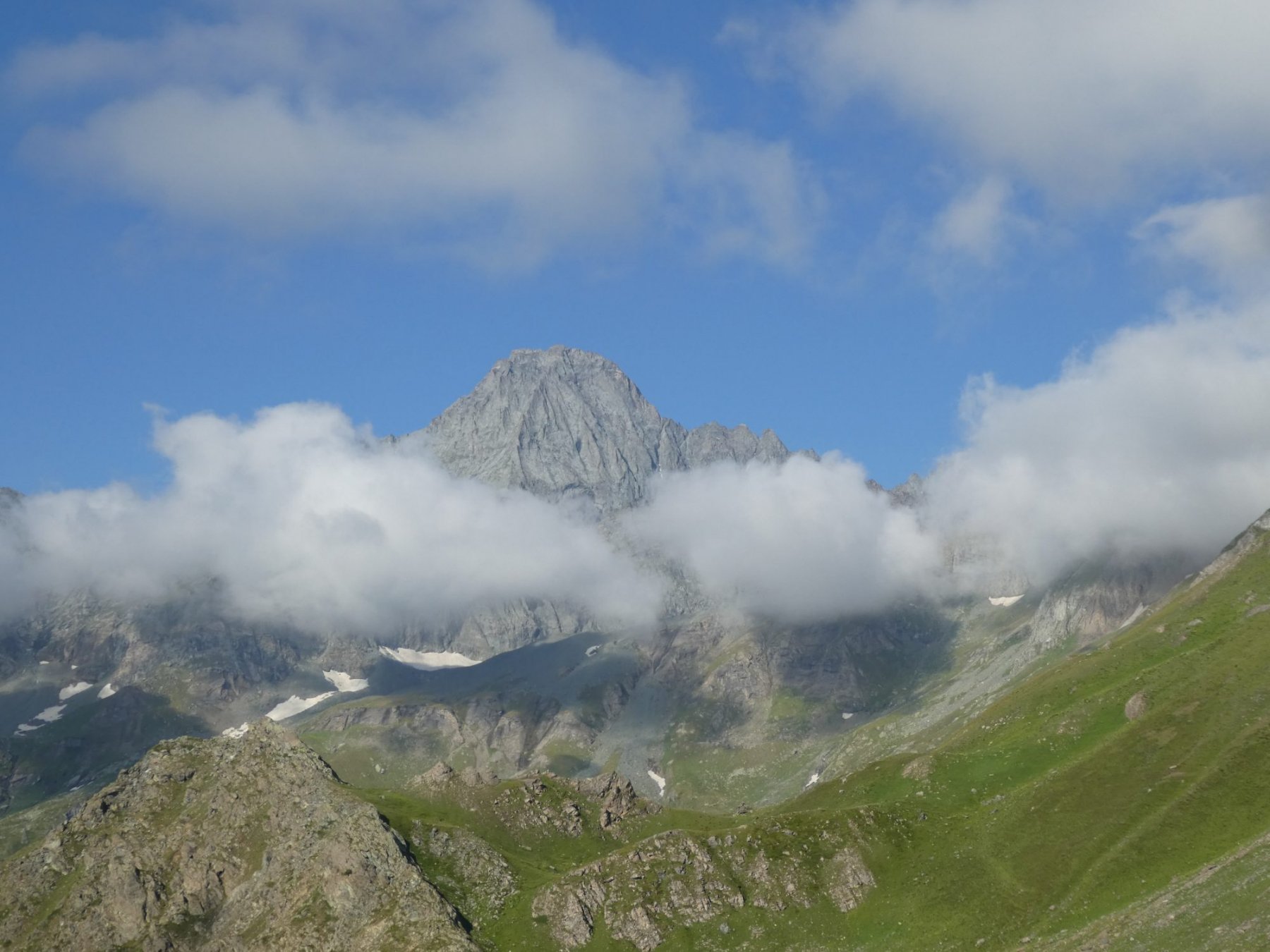 Bessanese vista dalla cresta