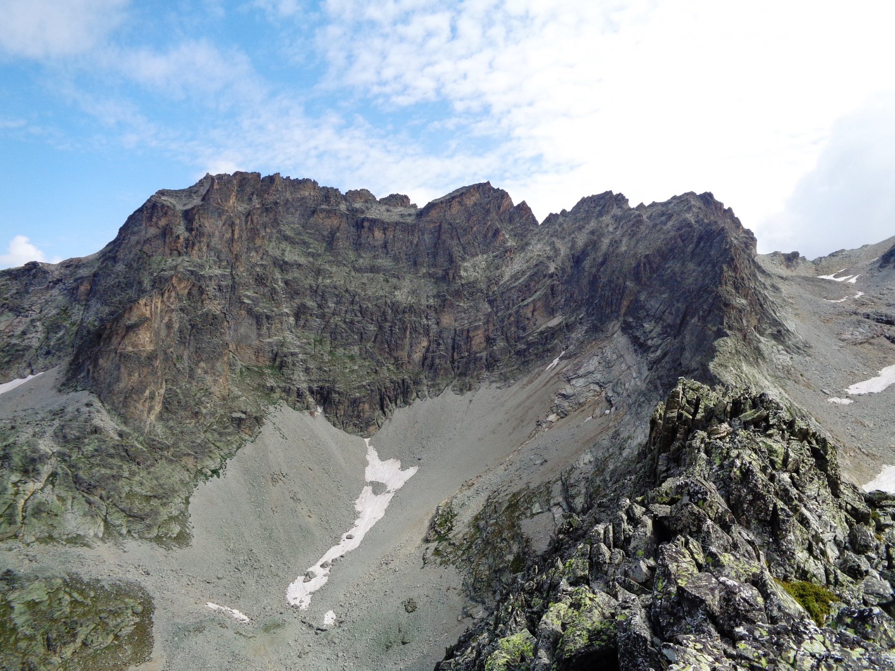 dal Bric sguardo verso i Rocher Cornus 