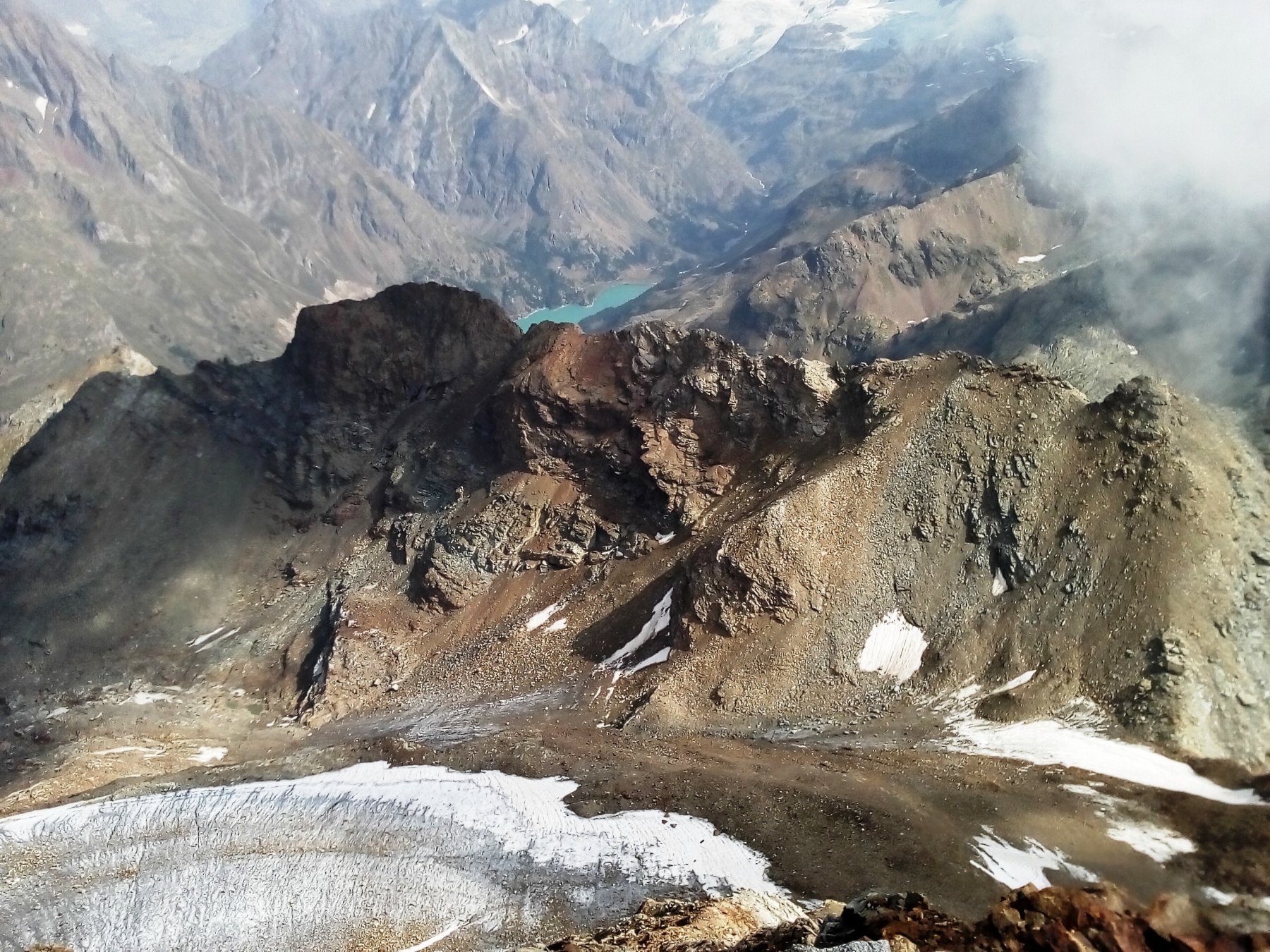 quello che resta del ghiacciaio