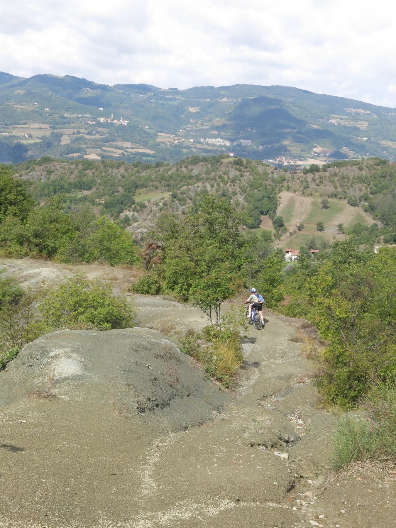 Il tratto tra i calanchi