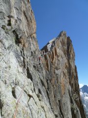vista della Dibona dalla Brèche
