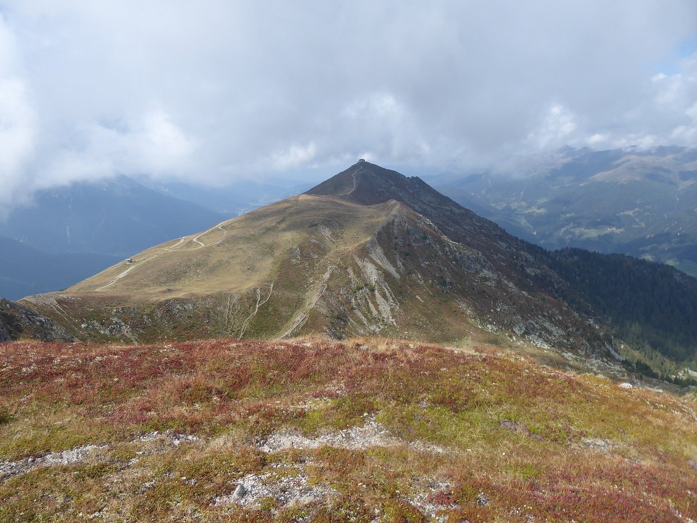 Il M.te Elmo visto dal Fullhorn.