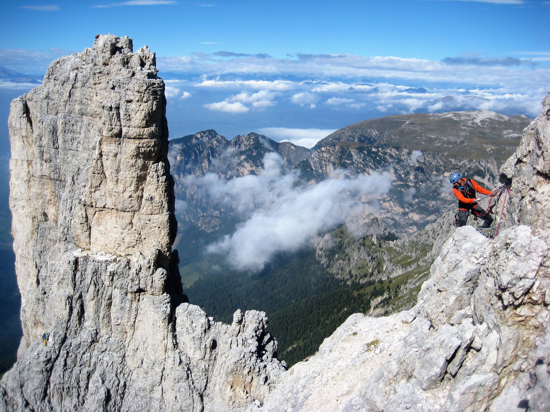 Ormai in vetta, con la Stabeler che ci aspetta...