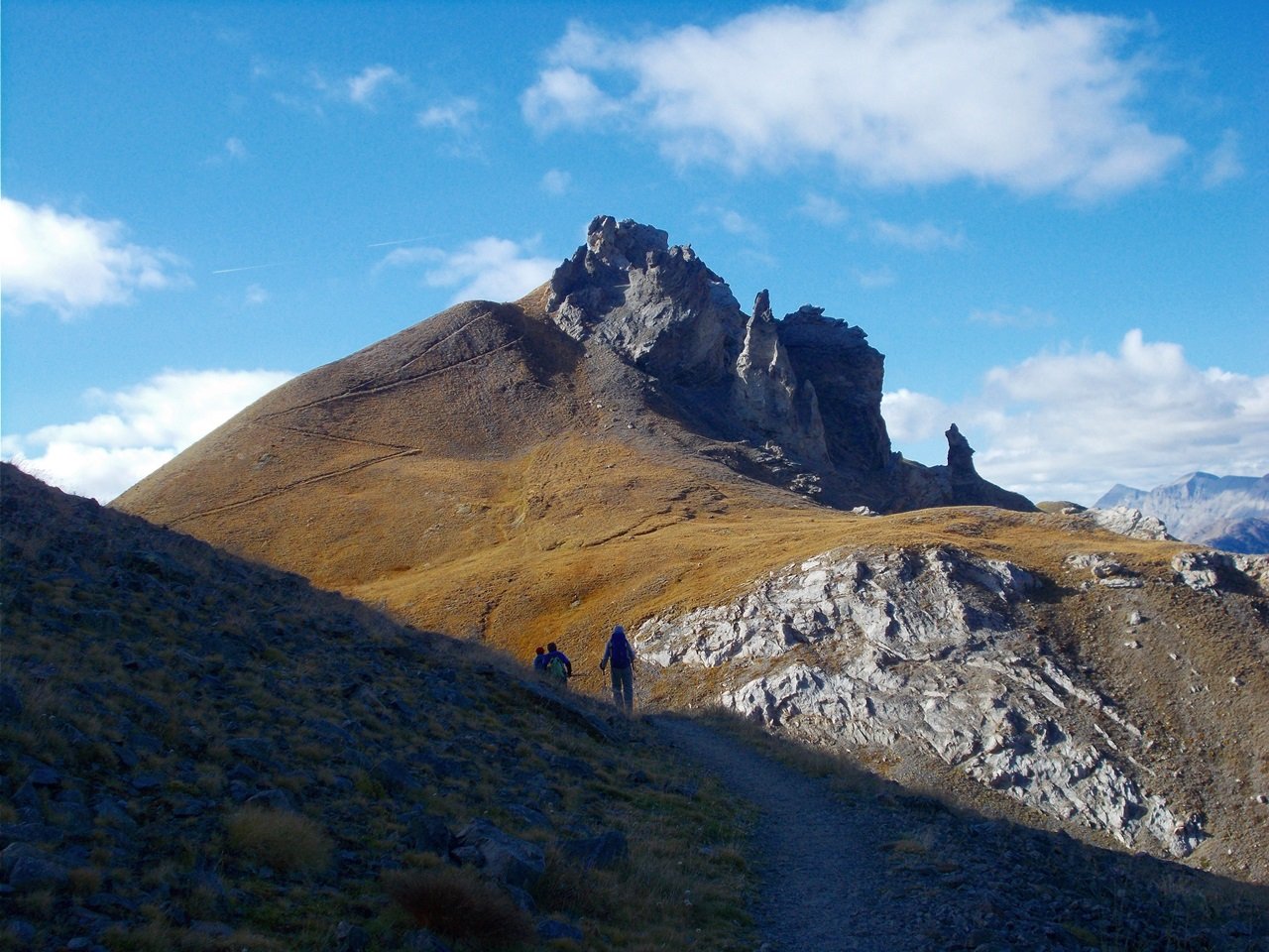 Aiguille de Tortisse dal Colle del Ferro