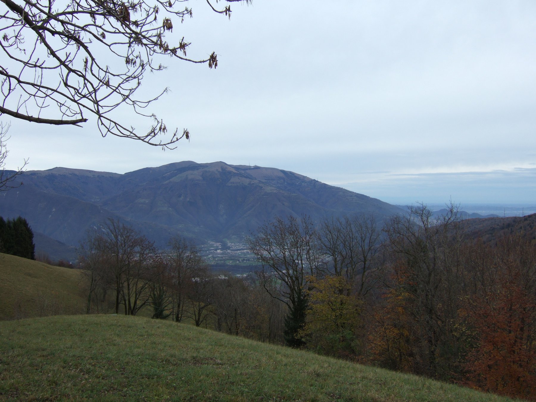 da La Fossa verso il Monte Cesen