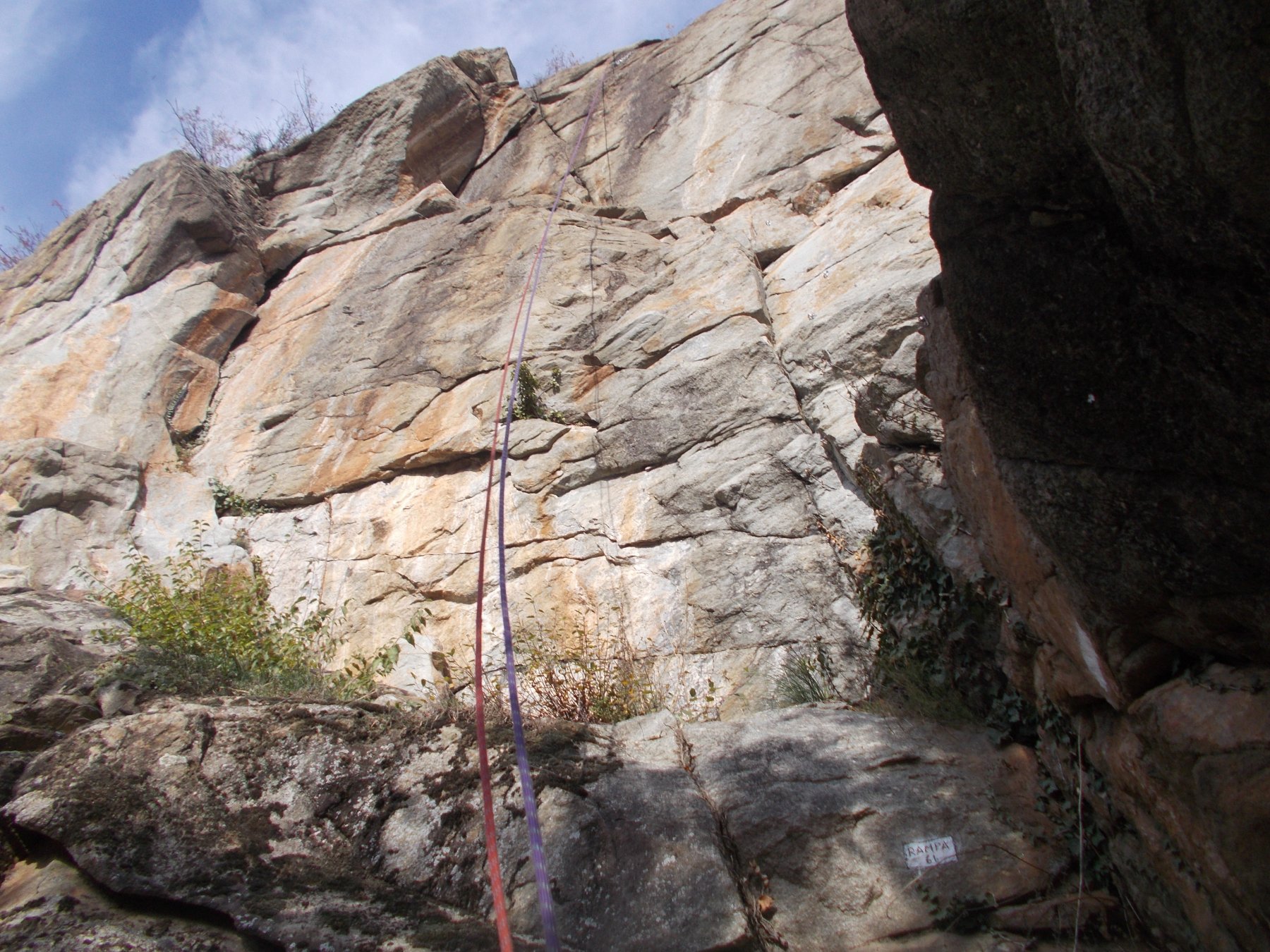 la rampa dal basso..