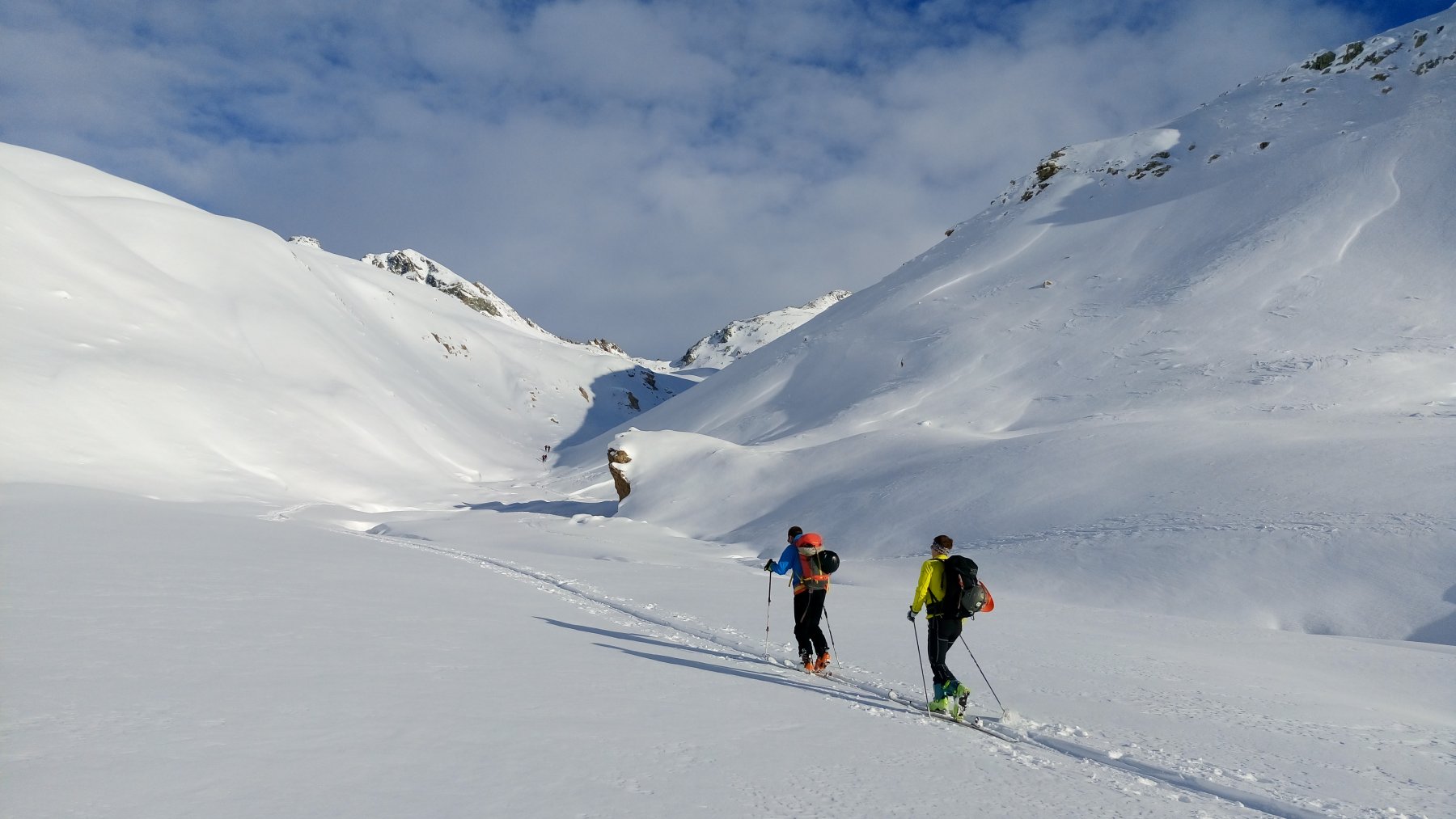 I due Luca in salita verso Surgonda 