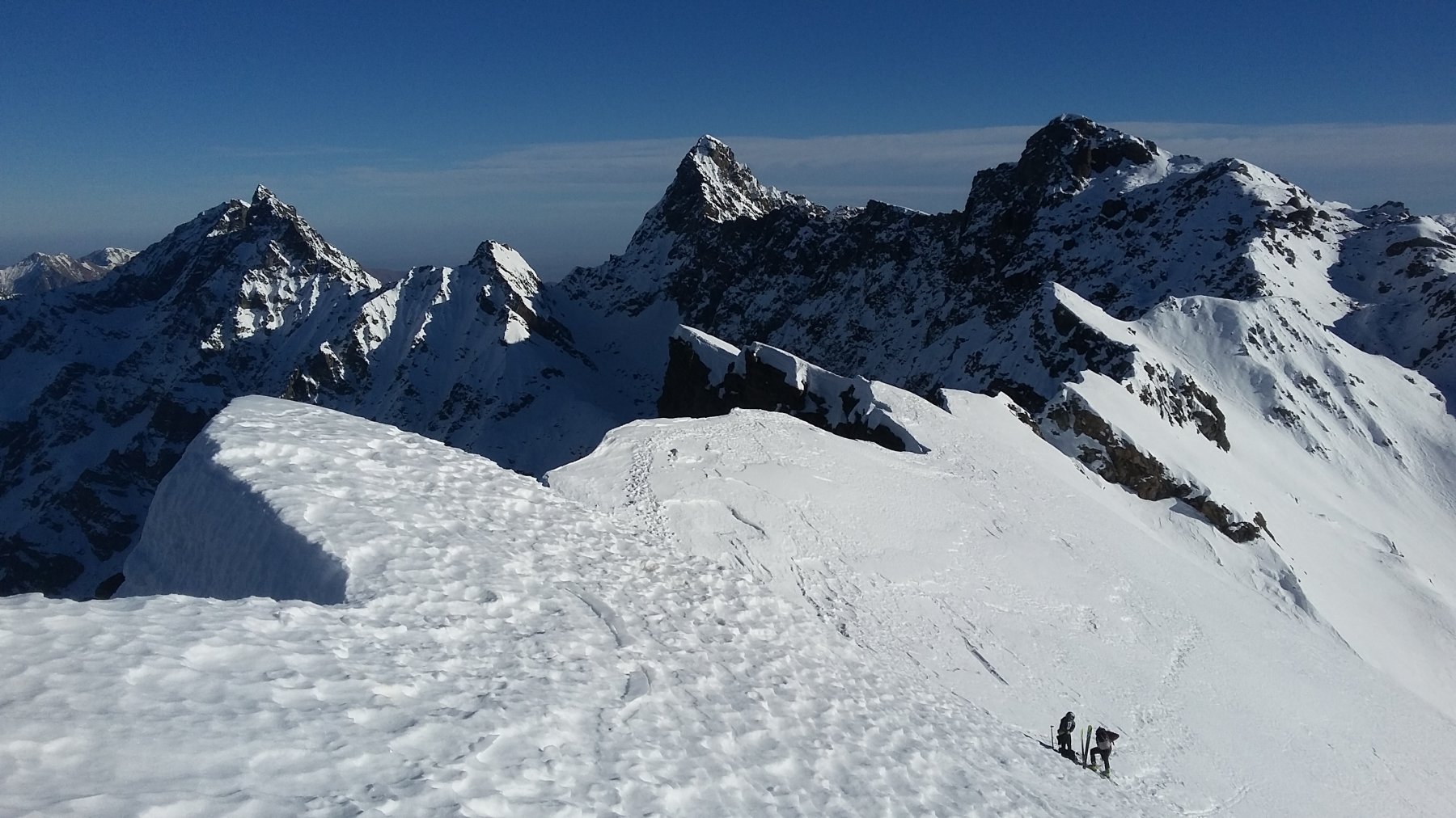 Dalla vetta verso Mondrone