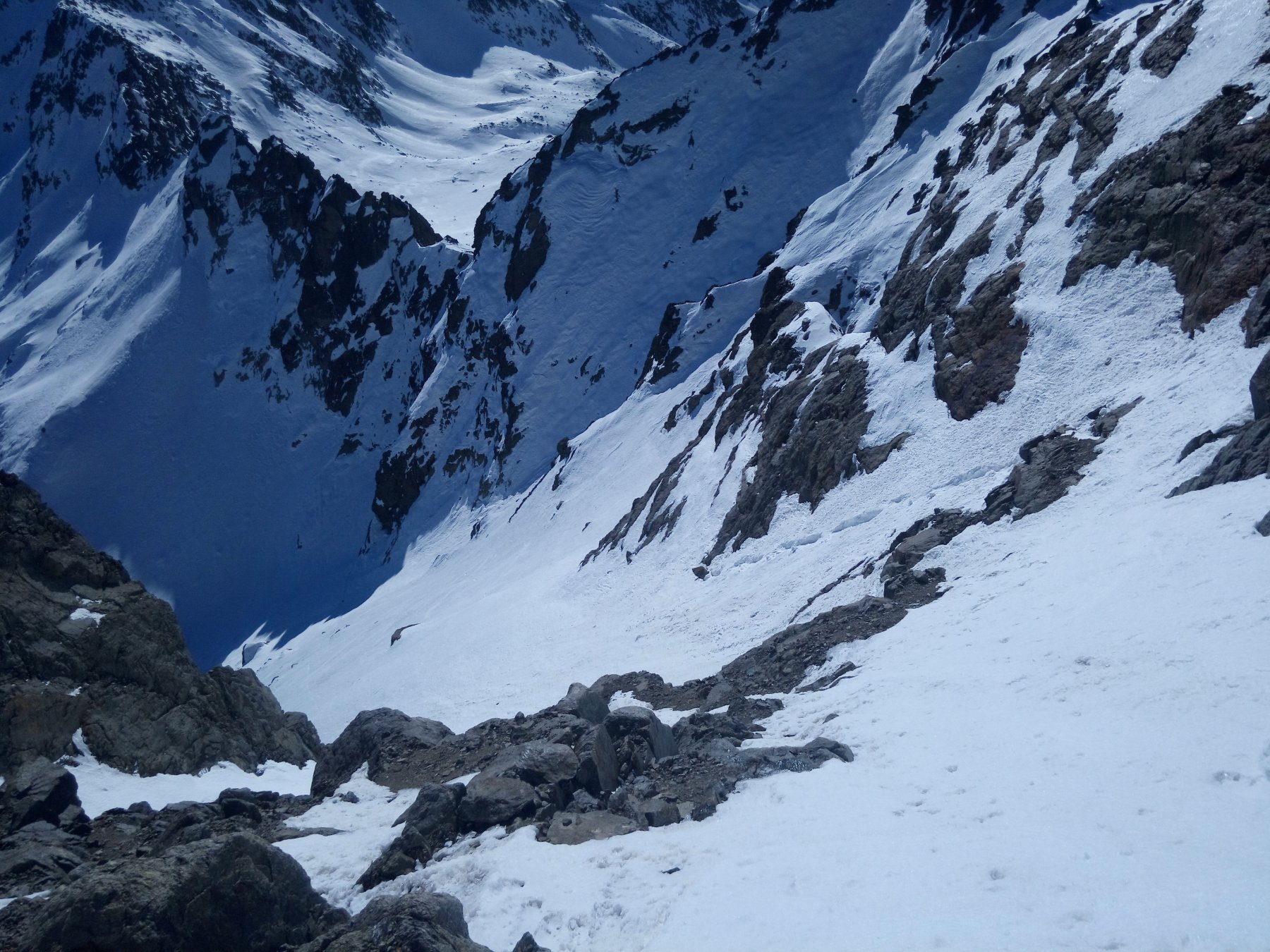 Il canale dopo la curva...