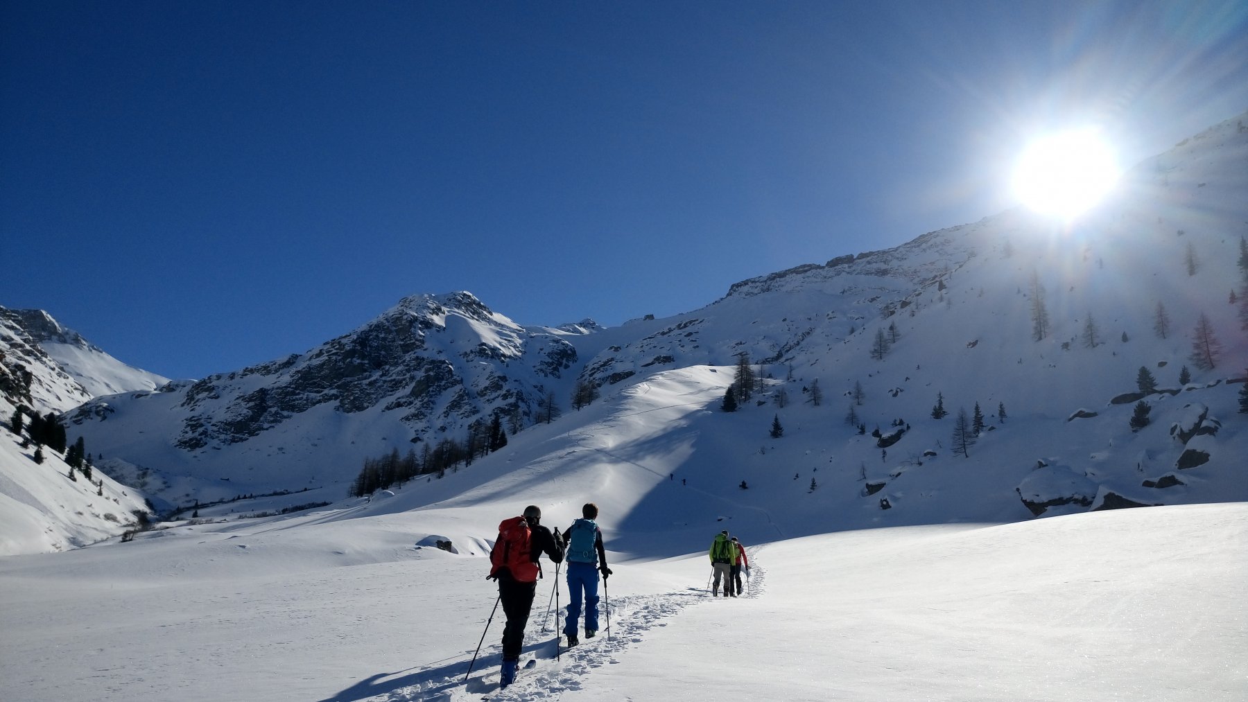 Appena sopra alp sutt Fuina 