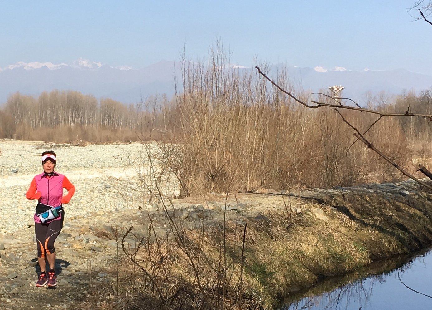 Grazia durante una delle ravanature iniziali