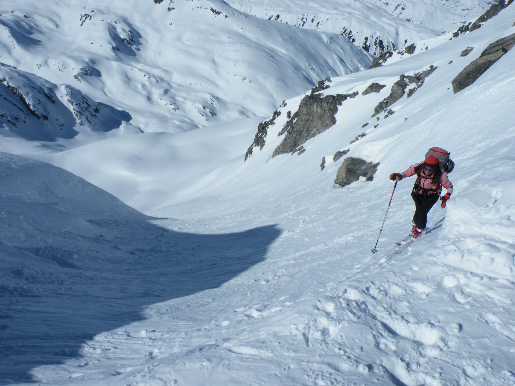 al colletto della cresta nord