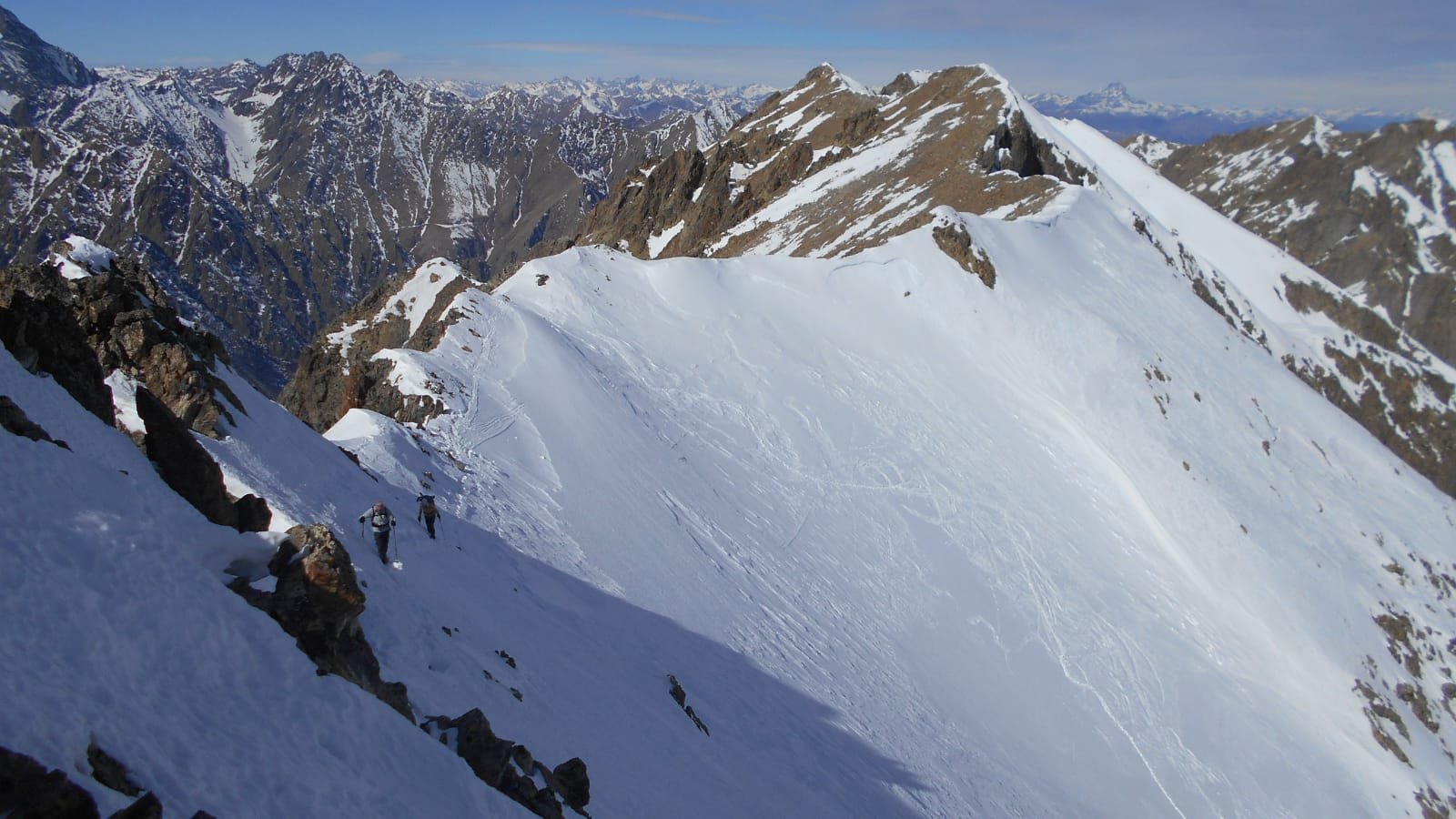 Salendo alla cima