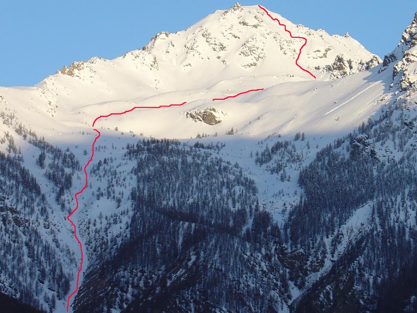 Itinerario da Le Casset