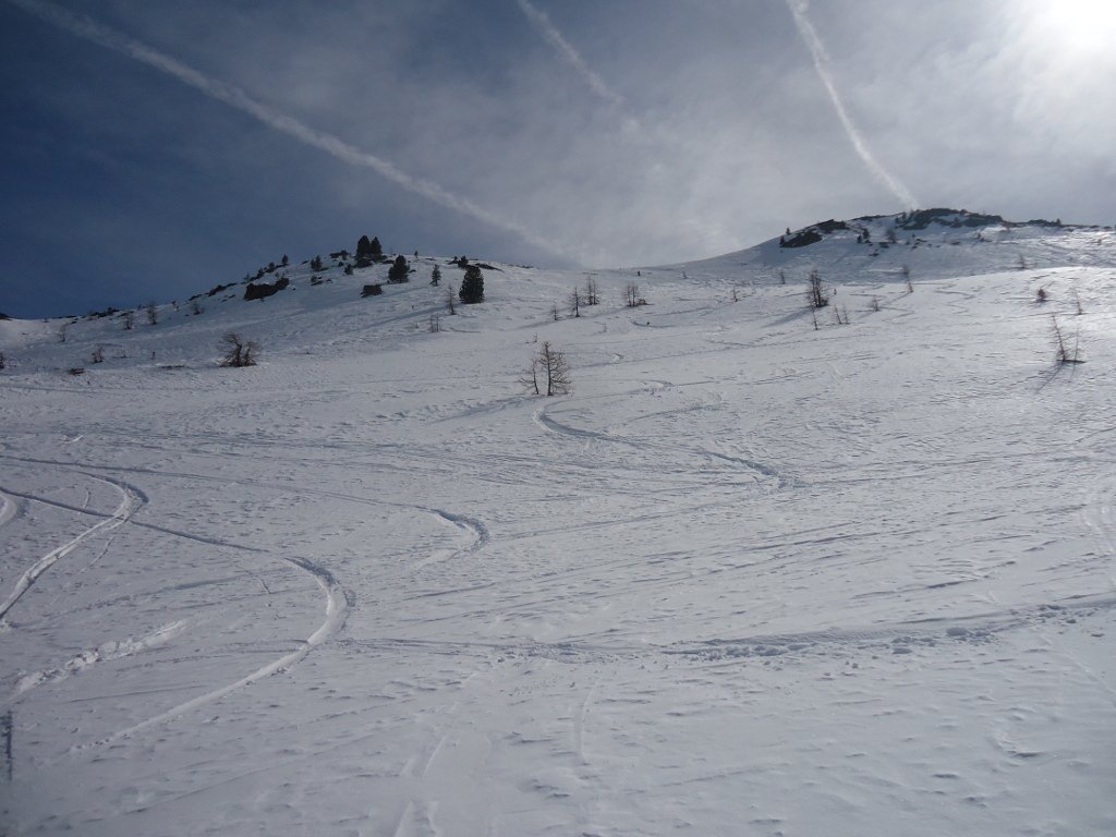 1° discesa lato Val Gimont