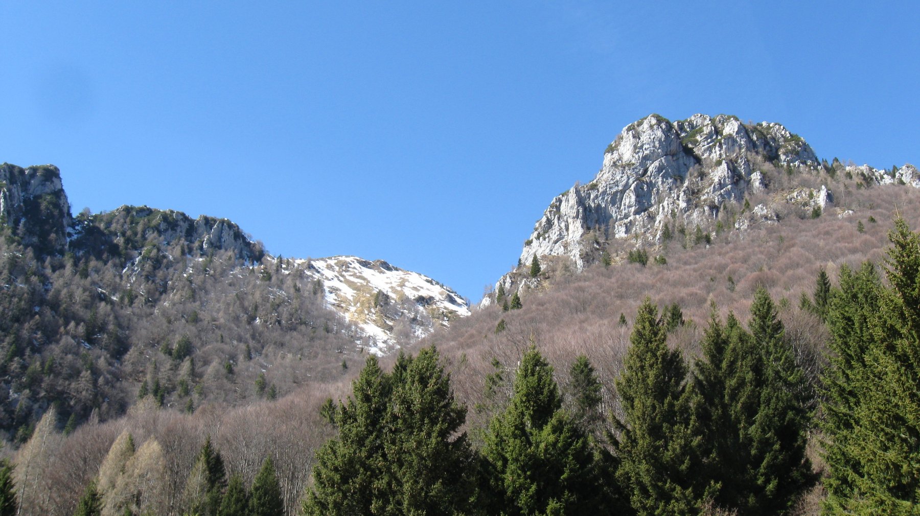 verso forcella Val de Forscia