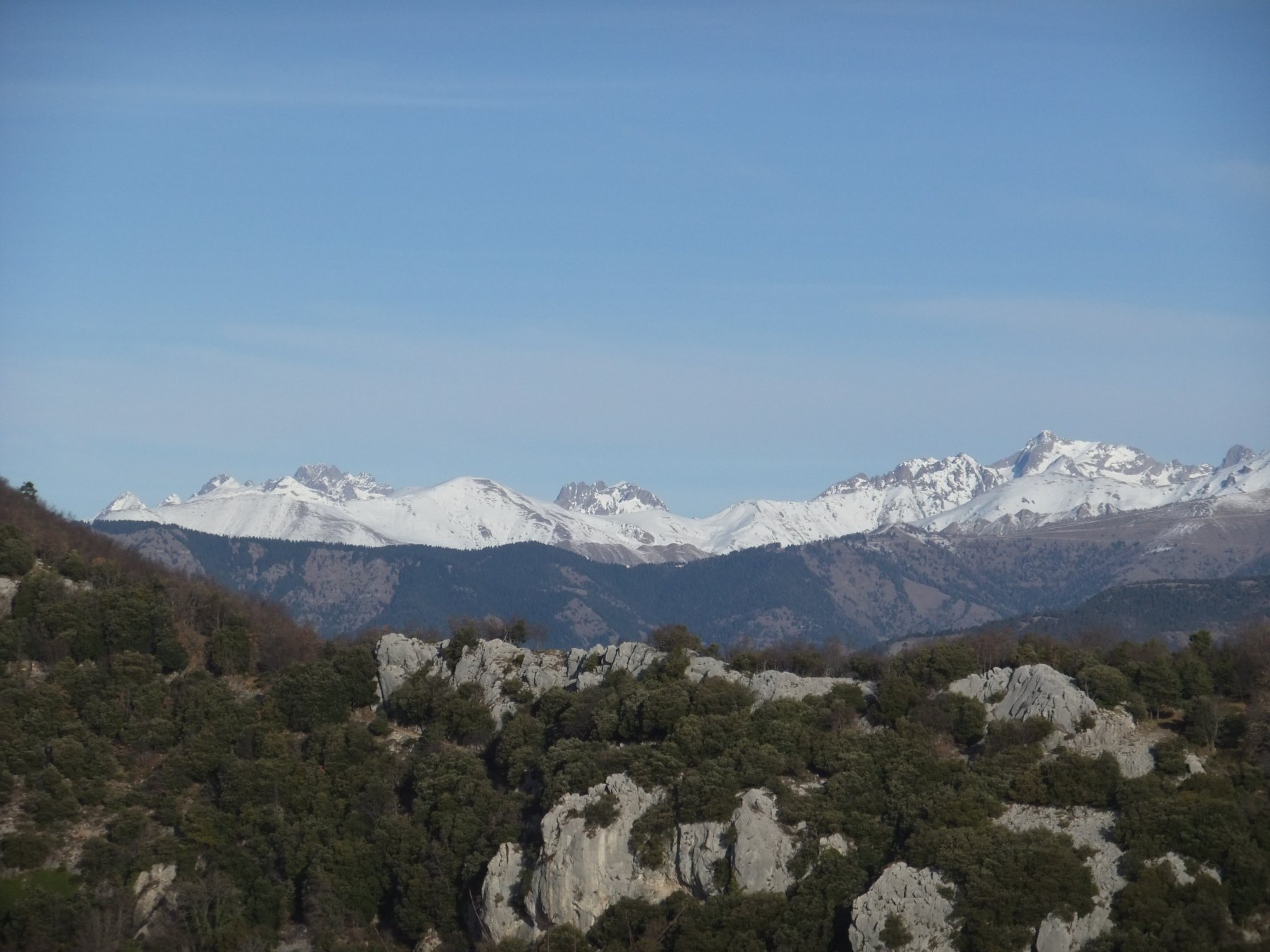 Panorama dalla vetta
