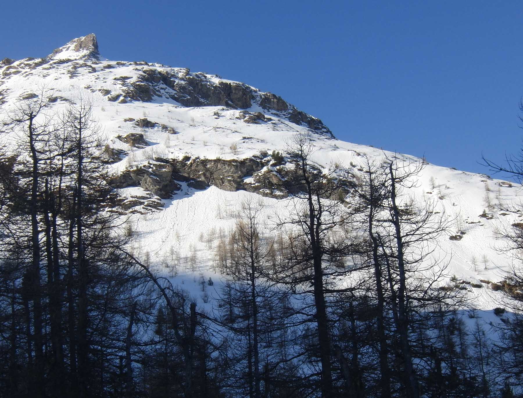 L'itinerario dal Lac de Soliet